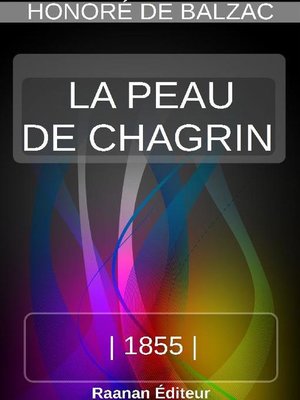 cover image of LA PEAU DE CHAGRIN